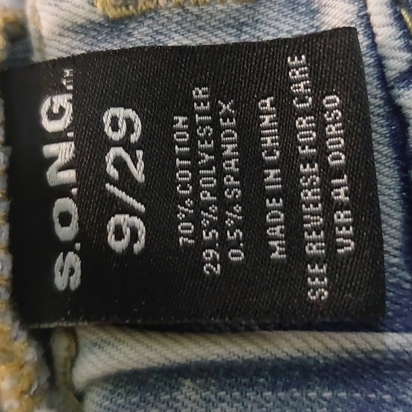 S.o.n.g  jogger jeans sz 9/29 - Picture 11 of 12